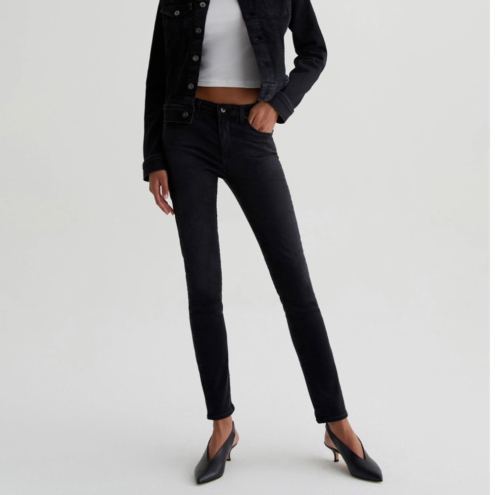 AG Cigarette Prima Leg Jean in Black